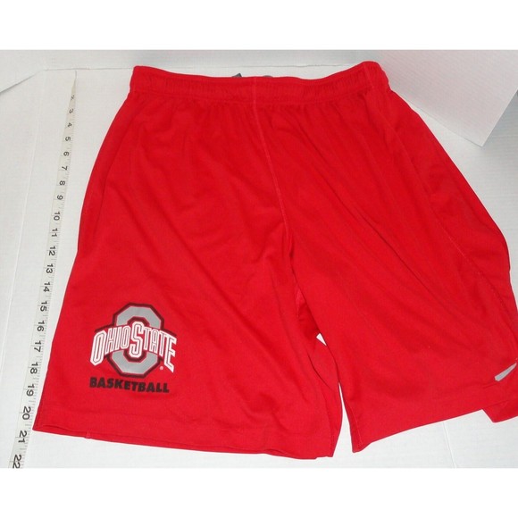 Nike Ohio State Basketball Men's Dri-Fit Shorts Size: XL No Pockets - Picture 3 of 8